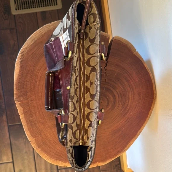 Vintage Coach Holiday Patchwork Purse - Picture 8 of 9